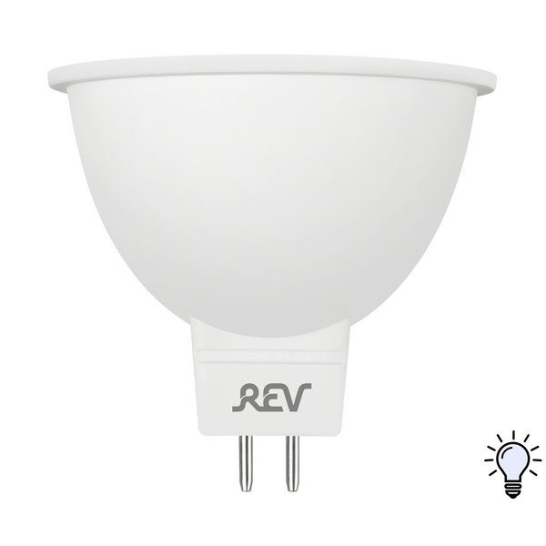 Лампа светодиодная REV 7Вт G5.3 4000К свет нейтральный белый