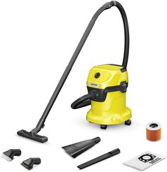 Пылесос Karcher WD 3 V-15/4/20 CAR 1000Вт 15л