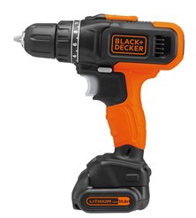 Шуруповерт аккумуляторный B&D BCD7122CK Li-Ion 26Нм 10.8В 2х1.5Ач