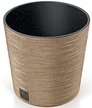 Кашпо Furu Round Eco Wood d25см h24,7см V15л naturo eco, с вкладышем