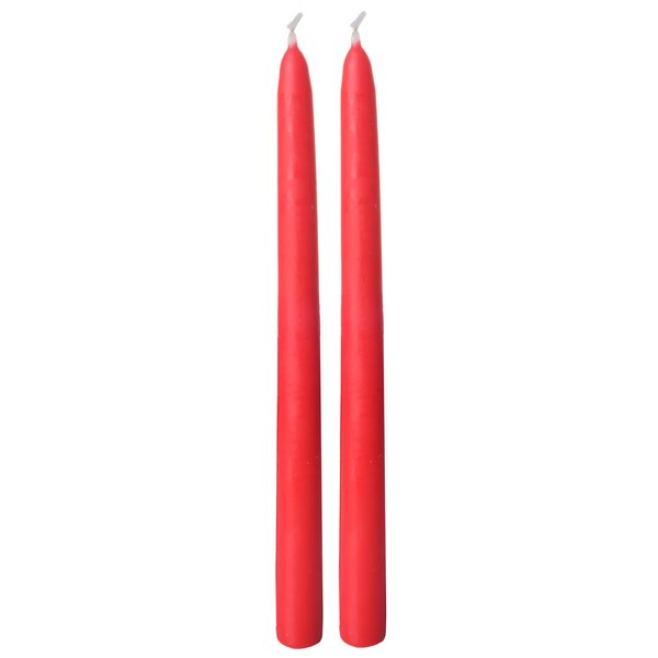 Набор свечей античных (2шт)Красный