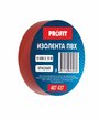 Изолента ПВХ PROFIT 19мм х10м красная