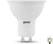 Лампа светодиодная Gauss MR16 7W GU10 3000K свет теплый