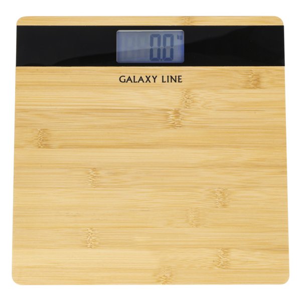 Весы напольные электронные Galaxy Line GL 4813 до 180кг бамбук