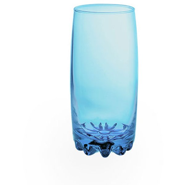 Стакан для воды Pasabahce Enjoy Blue 385мл высокий,стекло