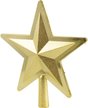 Верхушка елочная Звезда 20х21см, золото, SYSDX-3323005