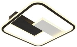 Светильник потолочный светодиодный ЭРА Модерн Henri CLL-1-104-RC BK с ДУ 104W 3000-6500К черный