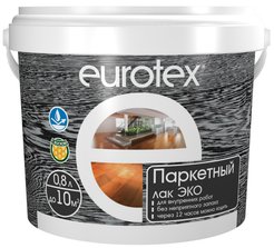 Лак паркетный акриловый EUROTEX ЭКО полуматовый (0,8л)