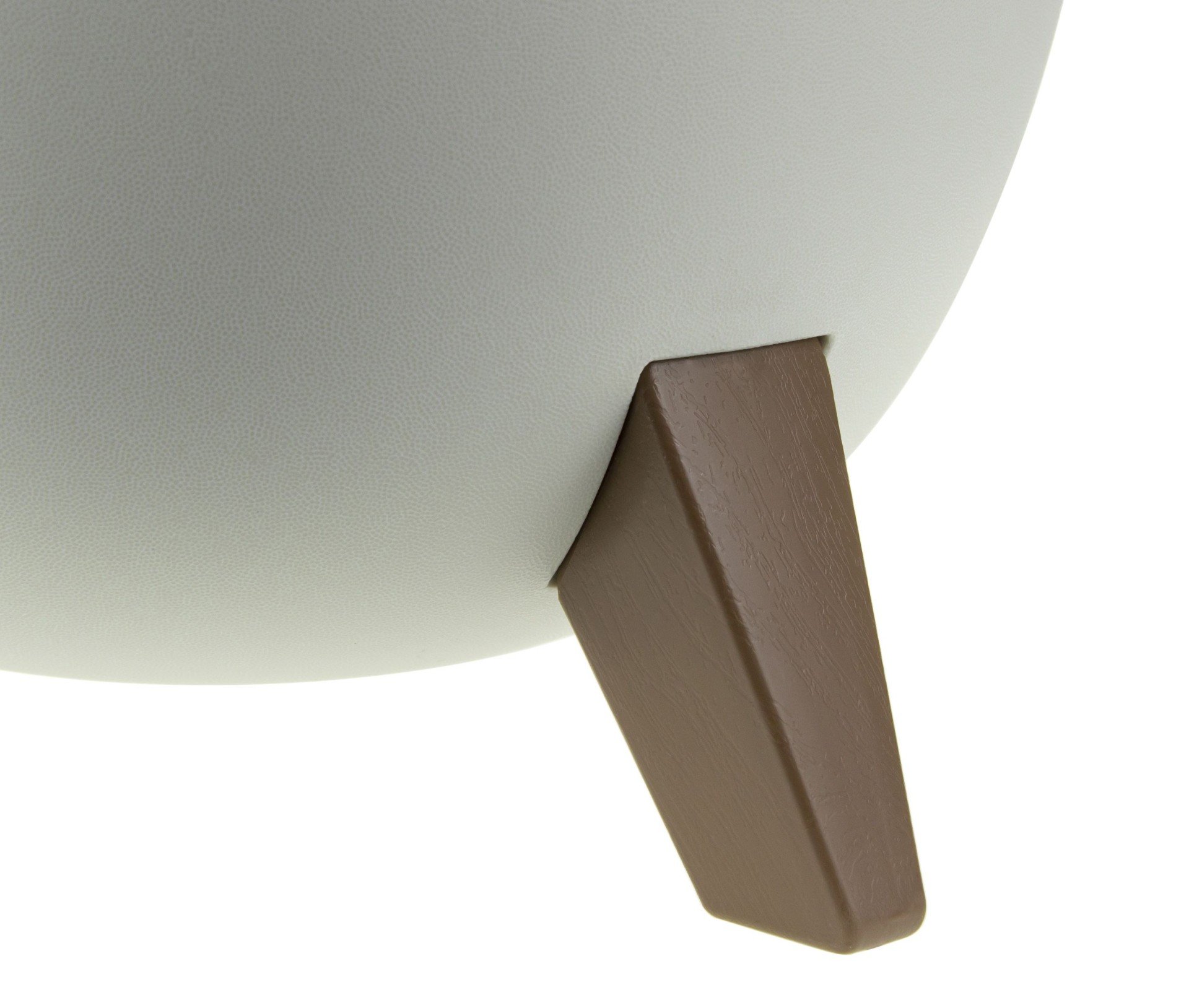 Кашпо пластиковое Флориан d25см h18,5см v4,2л на ножках белый ротанг ...