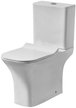 Унитаз-компакт Orange C02-000W безободковый быстросъёмное сиденье Soft-close