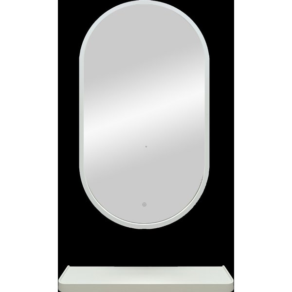 Зеркало Prime White LED 450x800