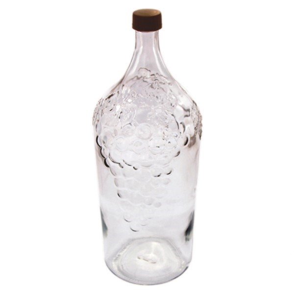Бутылка стеклянная Виноград 2л