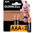 Батарейка алкалиновая Duracell ААА/LR03 2шт