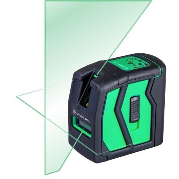 Уровень лазерный Instrumax Element 2D Green,дальность до 30м