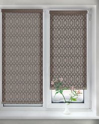 Штора рулонная 70х170 коричневый