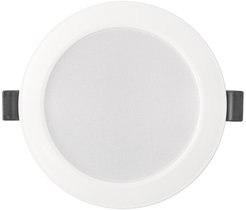 Светильник встраиваемый LED круг 9Вт 6500К 118мм белый пластик IP40 General GLP-RW3-9BT-118-6 412404