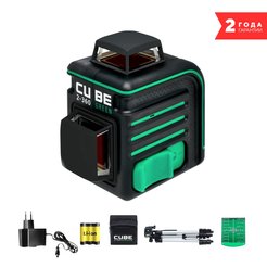Уровень лазерный ADA CUBE 2-360 GREEN Professional Edition
