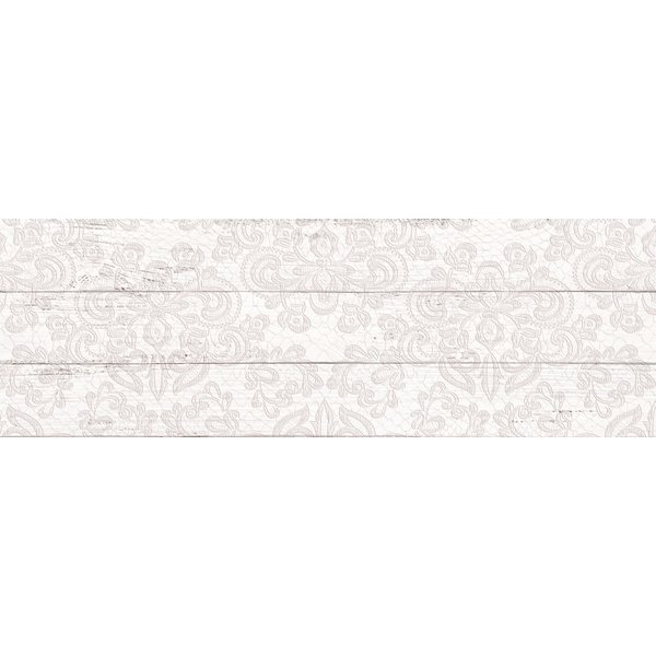 Декор настенный Шебби Шик 20х60см белый 0,84м²/уп(1064-0027(0097))