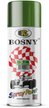 Краска аэрозольная Bosny №27 зеленый  RAL6024 лист 400мл(300г)