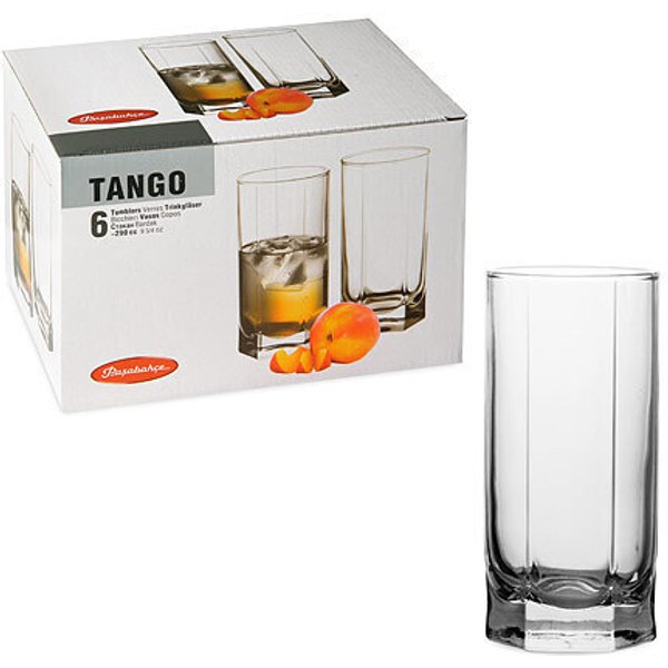 Набор стаканов д/коктейлей Pasabahce Tango 290мл 6шт стекло