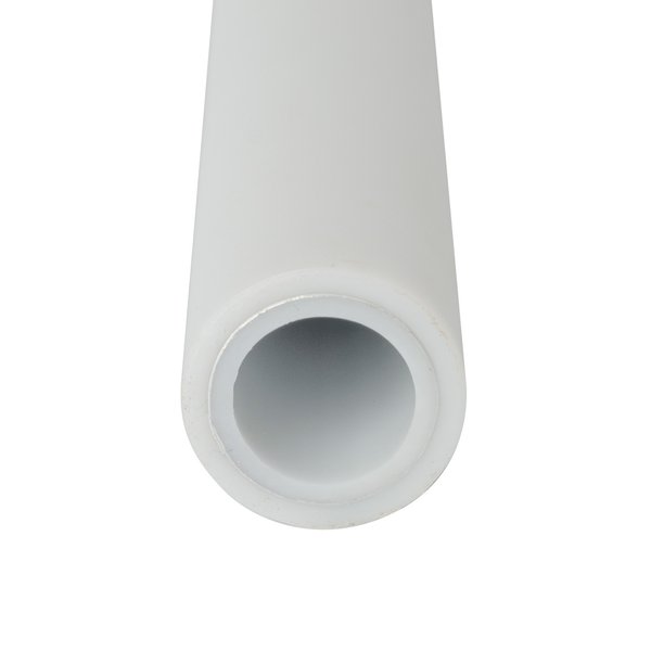 Труба полипропиленовая армированная внутри перфорированным алюминием PN25 d25х4,2мм, длина трубы 2м