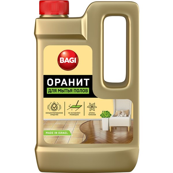 Средство универс.для мытья полов Bagi 550мл Premium Оранит