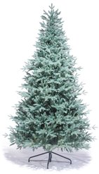 Ель искусственная Адель 240см голубая 100% РЕ