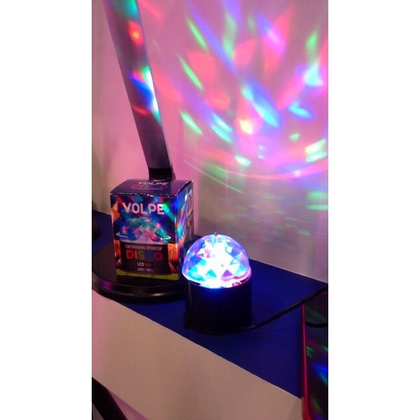 Светильник-проектор LED ULI-Q302 03W/RGB Black