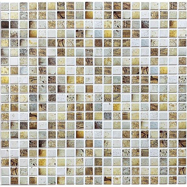 Панель ПВХ самоклеющаяся мозаика Сахара 480х480мм 5шт