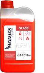 Средство д/мытья стекол и зеркал Hermes Industry Professional Glass 950мл Барбарис концентрат
