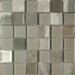 Мозаика Tessare 29,8х29,8х0,6см стекло-мрамор микс серо-прозрачный шт(HMB53)