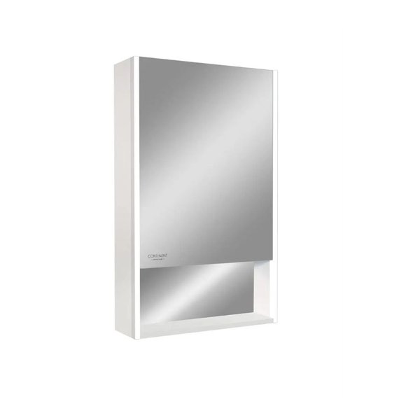 Шкаф зеркальный Filit LED 60х80см правый, белый