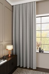 Штора готовая Trieste серый 200х280см