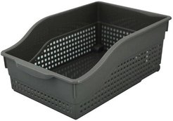 Органайзер на колесах MultiDom Лофт 30,5х21х12,5см пластик, серый