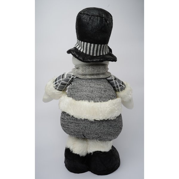 Украшение Снеговик в шляпе 68см войлок SYSDL-5519123