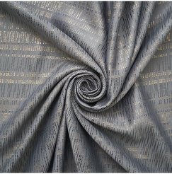 Штора блэкаут штрих графит 160х260 лент