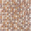 Мозаика Tessare 30,5х30,5х0,6см стекло-мрамор микс бело-розовый шт(KS20)