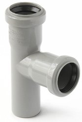 Тройник канализационный Pro Aqua Comfort 50х50/87,5°
