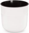 Кашпо пластиковое Линель d19см h19см v4,5л, белый, с вкладкой