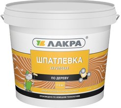 Шпатлевка по дереву сосна Лакра 1,5 кг Л-С