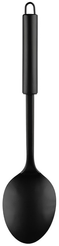 Ложка сервировочная Mallony Classico Nero 32,5х7,3см черный, нерж.сталь