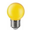 Лампа светодиодная Navigator 1Вт Е27 шар свет желтый