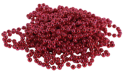 Бусы новогодние 1000х0,8см красный SYZL-2221002A