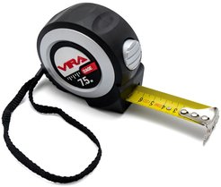 Рулетка 7,5мХ25мм пластиковый корпус Vira Rage 100049