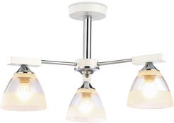 Люстра Ambrella light TR9091/3 WH/CH белый/хром 3хE27