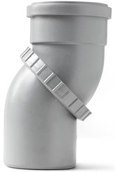 Отвод поворотный универсальный Pro Aqua Comfort 110мм