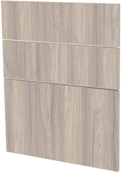 Комплект фасадов (3 ящика) ЛДСП Микс 59,6х71,6х1,6см Блэквуд сатиновый