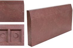 Бордюр полимерпесчаный 500х200х50мм красный