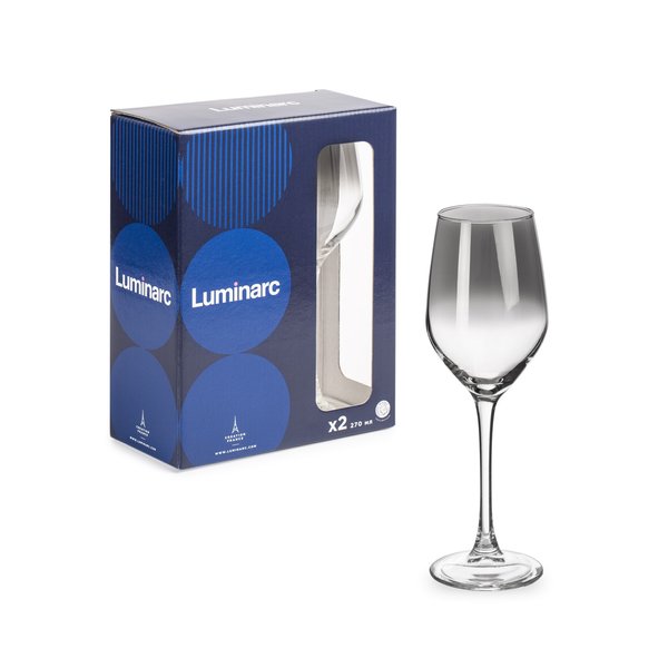 Набор бокалов д/белого вина Luminarc Seleste Серебряная дымка 270мл 2шт стекло