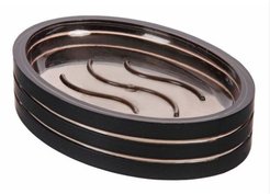 Мыльница SOFT BLACK 424-04